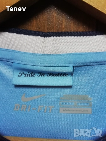 Manchester City Aguero Home 2013 2014 Nike Long Sleeve оригинална тениска фланелка Манчестър Сити, снимка 5 - Тениски - 52807819