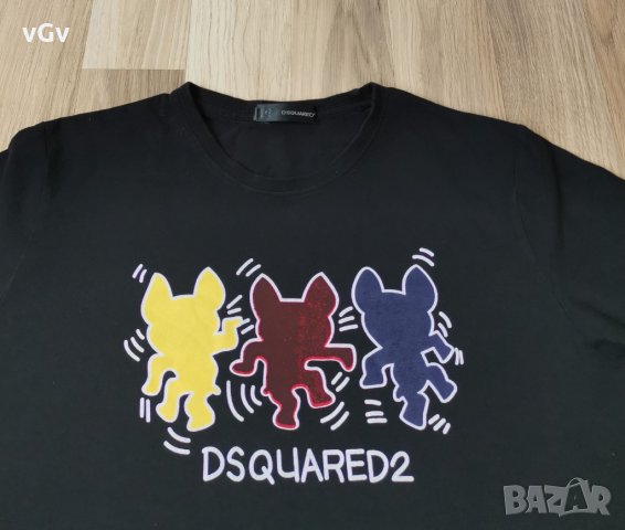 Мъжка тениска Dsquared 2 - М, снимка 5 - Тениски - 33901138