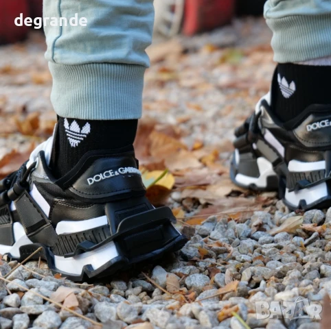 Сникърси Dolce&Gabbana в бяло и черно , снимка 3 - Маратонки - 51033766