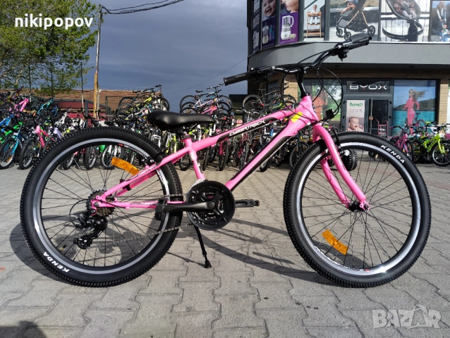 BG Велосипед 24" CYBER розов, снимка 12 - Велосипеди - 54334732