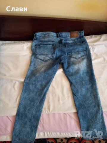 Мъжки Тесни Дънки с накъсване, снимка 2 - Дънки - 50475905