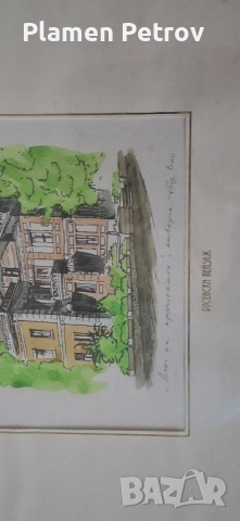 Картини маслени бои и акварел , снимка 8 - Антикварни и старинни предмети - 33037372