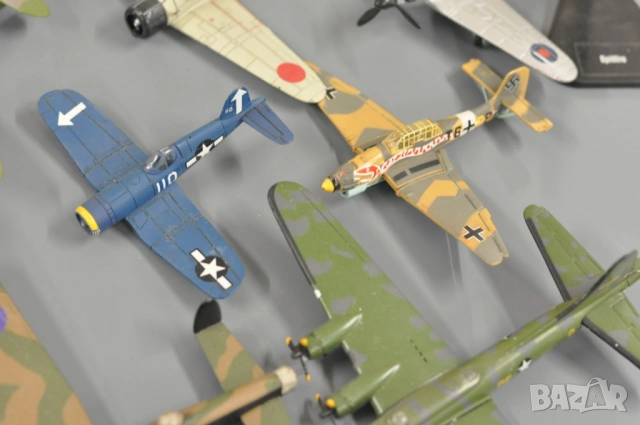 10 броя метални самолетчета, снимка 12 - Влакчета, самолети, хеликоптери - 53111876