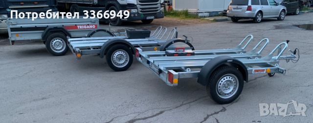 Ремаркета за мотори и АТВ под наем, снимка 5 - Ремаркета - 36534079