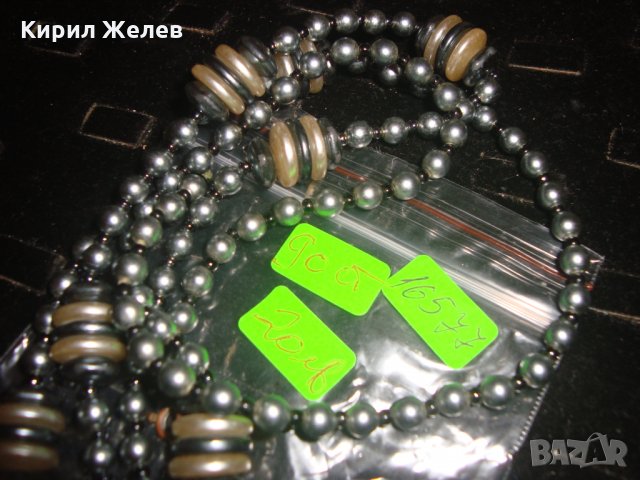 ВИНТИДЖ ТИП ПЕРЛЕН ГЕРДАН АРТ НЕЖНО КОЛИЕ 16577, снимка 3 - Колиета, медальони, синджири - 30719882