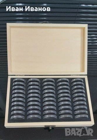 Кутия за 50 или 100 бр. монети., снимка 2 - Нумизматика и бонистика - 31454196