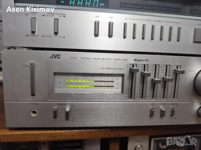 jvc сет, снимка 2 - Ресийвъри, усилватели, смесителни пултове - 51278302