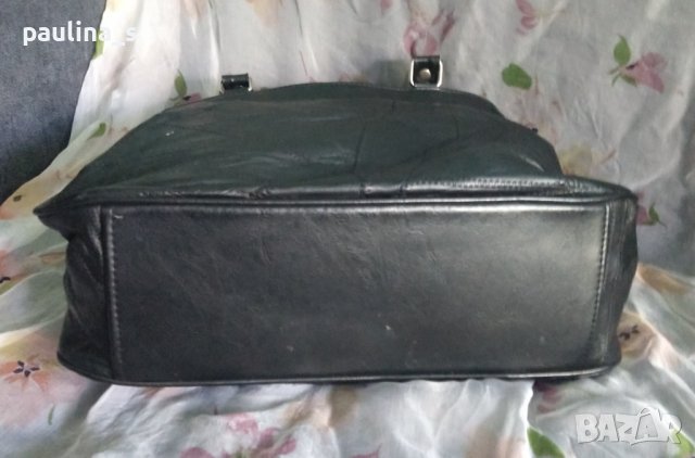 Ергономична дамска чанта от естествена кожа / Турция / турска кожена чанта, снимка 5 - Чанти - 37151724