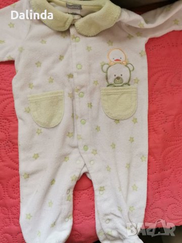 Плюшени и топлички гащеризончета , снимка 8 - Бебешки гащеризони - 39448463