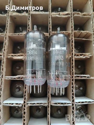 Радио лампи 6К13п 6Ф4П 6И1П, снимка 3 - Аудиосистеми - 54146231