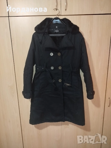 Палто с топла подплата, снимка 4 - Якета - 52851113