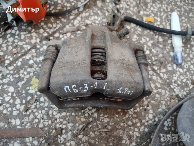 Спирачен Апарат Преден Ляв За Фолксваген Пасат Б3 1.8Моно 1993г / VW Passat B3 1.8Mi 1993y