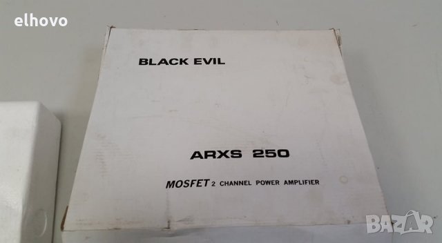 Авто усилвател Black Evil ARXS 250, снимка 5 - Ресийвъри, усилватели, смесителни пултове - 30081921