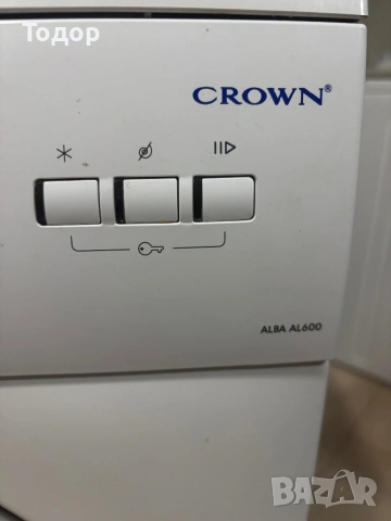 Пералня Crown, снимка 2 - Перални - 53062699
