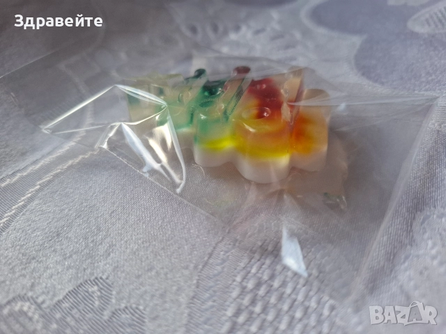 Коледни глицеринови сапунчета с аромат на ябълка, канела и джинджифилови бисквитки , снимка 7 - Декорация за дома - 52646351