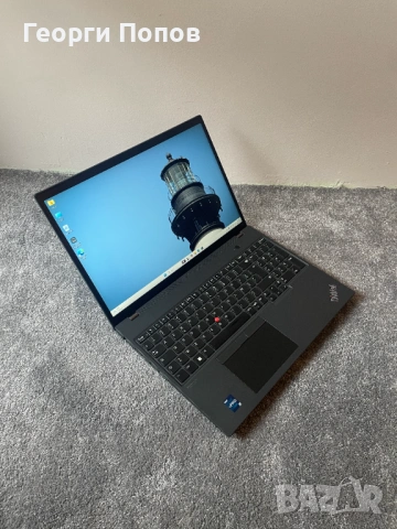 ThinkPad P16s - 16" WUXGA, i7-1270P, 32GB DDR4, 512GB NVMe SSD M.2, Nvidia Quadro T550 4GB, снимка 10 - Лаптопи за работа - 54053946