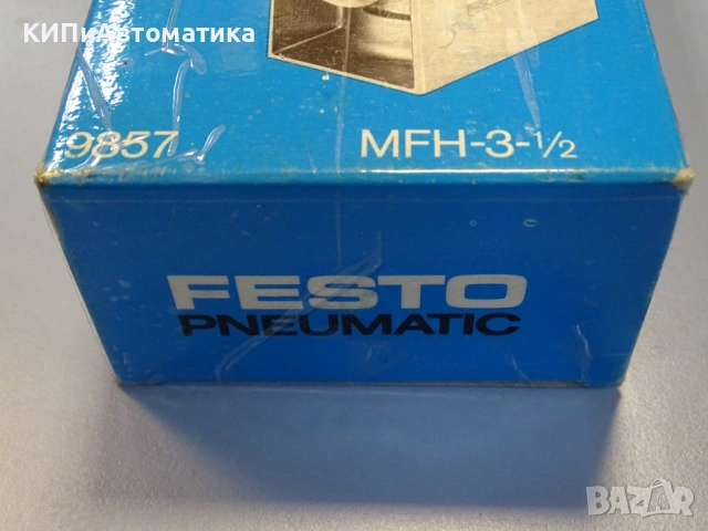 ел. магнитен вентил Festo MFH-3-1/2 typ9857 Pneumatic Solenoid Valve 2-8Bar 220V/24VDC, снимка 12 - Резервни части за машини - 53151362
