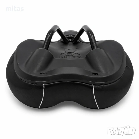 Седалка за велосипед Selle Monte Grappa Bora, черна, Made in Italy, снимка 8 - Аксесоари за велосипеди - 47370056