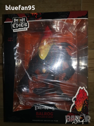 Weta Workshop The Lord of the Rings Mini Epics: The Balrog, снимка 3 - Колекции - 51898638