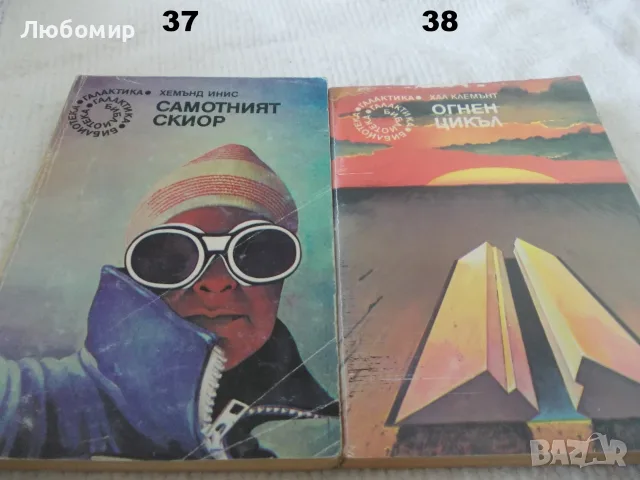 Поредица Библиотека Галактика - списък 2