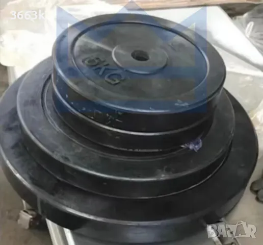 Гумени дискове за тренировка Ф50 или Ф30 2,5кг-20кг/НАЙ-ДОБРИ ЦЕНИ !, снимка 7 - Фитнес уреди - 48558688