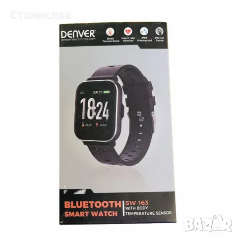 ⌚ Bluetooth смарт часовник Denver SW-163 – Контрол и удобство на китката ви ⌚, снимка 3 - Мъжки - 49269173