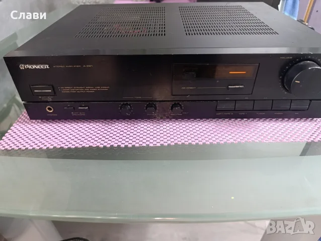 Усилвател Pioneer A-221 , снимка 5 - Ресийвъри, усилватели, смесителни пултове - 56054561
