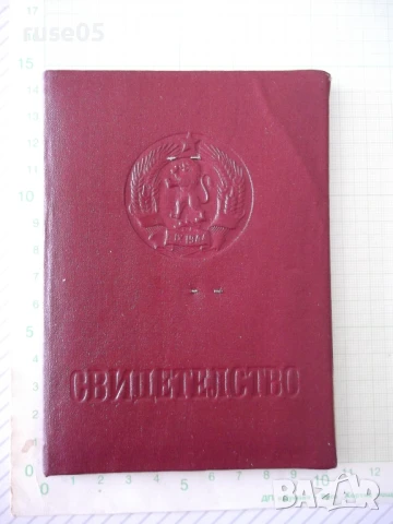 Свидетелство от ПТУ по корабостроене, снимка 5 - Колекции - 50757742