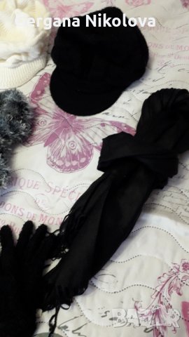 Шал,шапка и ръкавици, снимка 4 - Шапки - 30417877