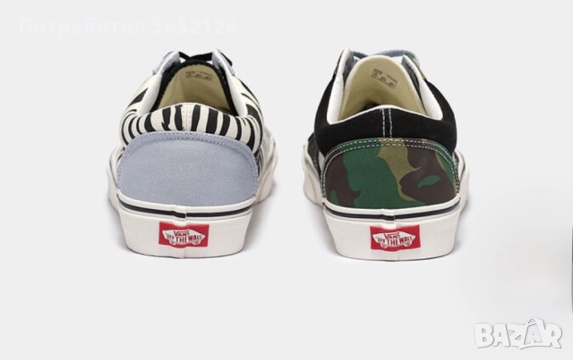 Мъжки Кецове от Vans. Размер 43, снимка 4 - Ежедневни обувки - 52477992