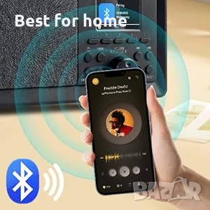 DAB+ и FM цифрово радио с Bluetooth от BIAOQINBO цветен дисплей , снимка 8 - Радиокасетофони, транзистори - 49032202