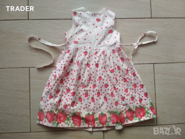 Детска рокля на ягодки RIVETING, снимка 6 - Детски рокли и поли - 34139058