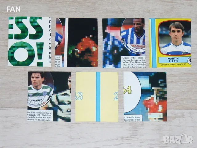 Шефилд Уензди - оригинални стикери Панини PANINI от сезон 1988/89, снимка 2 - Фен артикули - 48547613