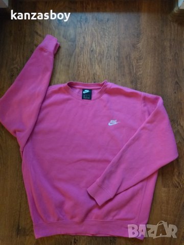 nike Mens Club Crew Neck Sweatshirt - страхотна мъжка блуза, снимка 7 - Спортни дрехи, екипи - 38332777