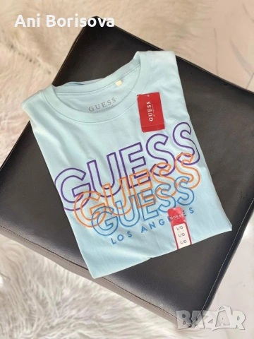Дамски и мъжки маркови тениски Guess CK Tommy Nike Adidas нови модели , снимка 17 - Тениски - 54248905