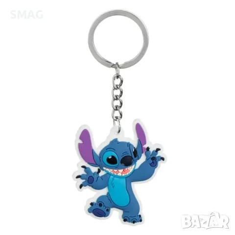 Детски ключодържател stitch с метална халка 5 см_1240537