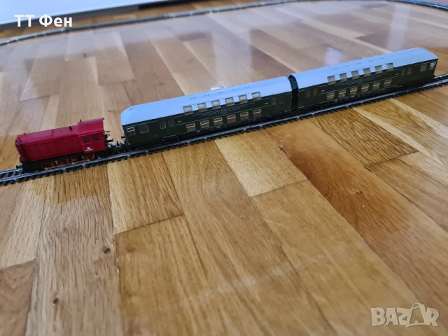 Електрическо Влакче с локомотив и вагони Пико ТТ / Влакчета Piko TT, снимка 2 - Влакчета, самолети, хеликоптери - 52593669