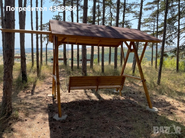 Градинска люлка, люлка на верандата , снимка 5 - Градински мебели, декорация  - 54015705