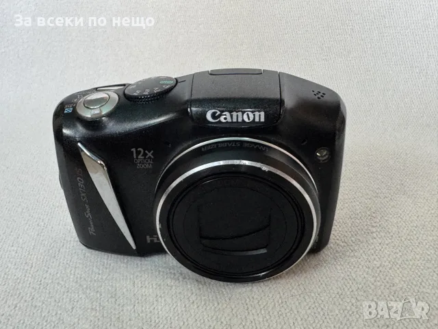 Цифров фотоапарат Canon PowerShot SX130is , 12.1 MP , Canon SX130is, снимка 6 - Фотоапарати - 56132920