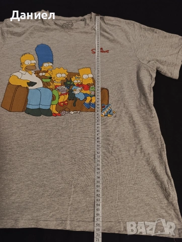 Тениска семейството Симпсън , снимка 5 - Тениски - 53967166