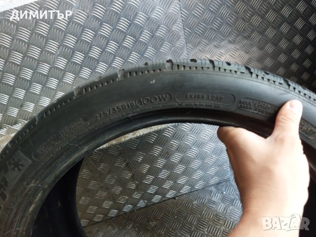 2бр.зимни MICHELIN 275/35/19 DOT3119-ЦЕНАТА Е ЗА БРОЙ, снимка 6 - Гуми и джанти - 42831883