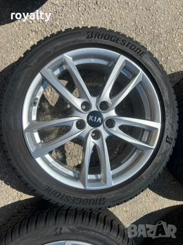 5х114.3 Джанти 18 Kia Hyundai 5x114.3 Кия Хюндай  ЕТ 45 J 7.5 Централен отвор 67.1 , снимка 4 - Аксесоари и консумативи - 50393840