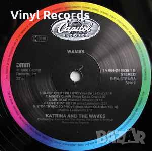 Грамофонна плоча Katrina And The Waves ‎– Waves, снимка 5 - Грамофонни плочи - 32097640