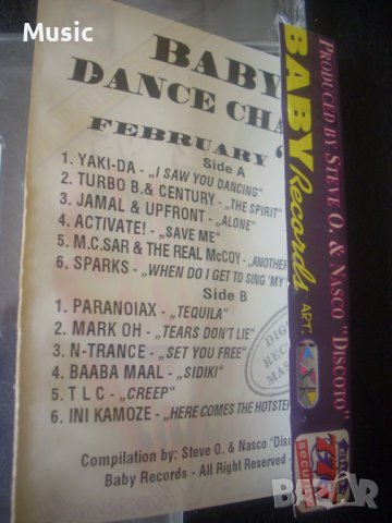Baby Records: Dance Chart 02' 95 - аудио касета, снимка 2 - Аудио касети - 37749902
