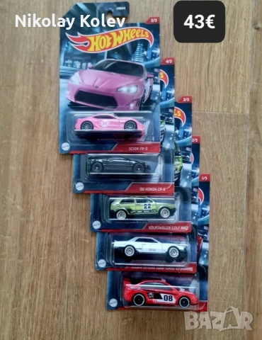 Hot wheels - колекционерски колички, снимка 13 - Коли, камиони, мотори, писти - 53182033