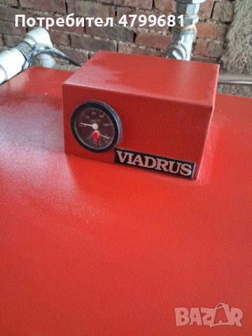 Чугунен котел Viadrus U22 на твърдо гориво, снимка 6 - Отоплителни печки - 54224716