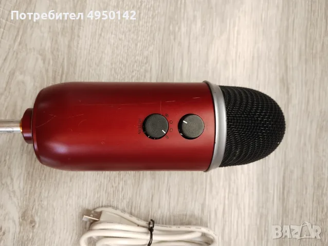 Blue Yeti качествен USB кондензаторен микрофон, снимка 4 - Микрофони - 56087253