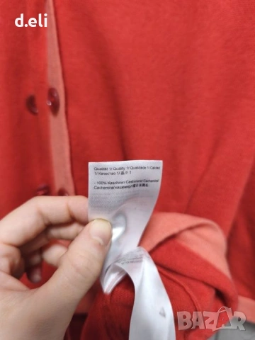 ESCADA Original Size L Вълна, Коприна, снимка 4 - Жилетки - 52952227