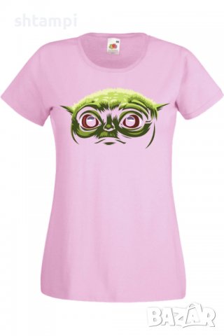 Дамска тениска Star Wars Yoda 2,Филм,Игра,superhero,Изненада,Подарък,Повод,, снимка 10 - Тениски - 37732885