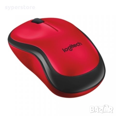  Мишка Безжична Logitech M220 1000dpi 3btn Червено Черна Оптична Wireless Mouse